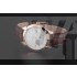 Vacheron Constantin Patrimony Swiss 2824 Automatic White Dial Stick Roman Numeral Markers Rose Gold