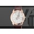 Vacheron Constantin Patrimony Swiss 2824 Automatic White Dial Stick Markers Rose Gold
