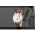 Vacheron Constantin Patrimony Swiss 2824 Automatic White Dial Stick Markers Gold