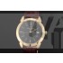 Vacheron Constantin Patrimony Swiss 2824 Automatic Black Dial Stick Markers Rose Gold 