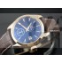 Omega Seamaster Swiss 2824 Mens Automatic Blue Dial Sub-Dial Triangle Markers Gold