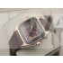Cartier Santos Black Bezel Swiss ETA 2824 Automatic Watch-Brown Dial