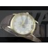 Omega De Ville Swiss 2824 Mens Automatic White Dial Sub-Dial Roman Markers Gold