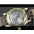 Jaeger LeCoultre Swiss 2824 Automatic Gold Dial Diamond Bezel