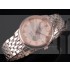 Omega De Ville Swiss 2824 Mens Automatic Rose Gold Dial Roman Markers Rose Gold