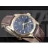 Omega Seamaster Swiss 2824 Mens Automatic Blue Dial Sub-Dial Triangle Markers Gold