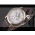 Vacheron Constantin Patrimony Swiss 2824 Automatic White Dial Sub-Dial Stick Markers Gold