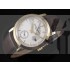 Vacheron Constantin Patrimony Swiss 2824 Automatic White Dial Sub-Dial Stick Markers Gold