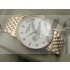 Patek Philippe Calatrava Rose Gold Automatic Swiss Watch Diamond Marker