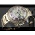 Cartier Ballon Bleu 36MM Diamonds Bezel Swiss Automatic Women Watch Yellow Gold M12