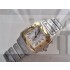  Cartier Santos W20011C4 Mens Quartz White Swiss ETA Quartz