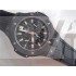 Hublot Big Bang Automatic Watch All Black Magic Black Leather Strap 