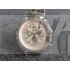 Breitling Bentley 6.75 Big Date Chronograph White Dial Steel Bracelet