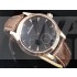 Jaeger LeCoultre Swiss 2824 Automatic Black Dial Rose Gold