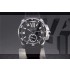 Cartier Calibre De Cartier Automatic Watch Black Dial Rubber Strap