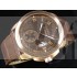 Cartier Calibre De Cartier Swiss 2824 Automatic Brown Dial Roman Numeral Markers Rose Gold