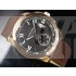 Cartier Calibre De Cartier Swiss 2824 Automatic Black Dial Roman Numeral Markers Rose Gold