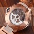 Cartier Ballon Bleu De Cartier Rose Gold Skeleton Swiss ETA 2824