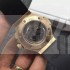 Hublot Big Bang Black Dial Chronograph Rose Gold Case Black Rubber Strap