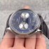 IWC Portuguese 7 Days Automatic Watch Blue Dial Black Leather 