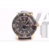 Blancpain Fifty Fathom Automatic Mechanical Watch-Triangle Hour Markers Black Dial-Black Leather Strap