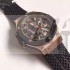 Hublot Big Bang Swiss Automatic Watch-Numeral Hour Markers-Black Rubber Bracelet