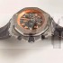 Audemars Piguet Royal Oak Swiss Automatic Watch-Numeral Hour Markers-Leather Bracelet