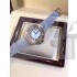 Cartier Ballon Bleu Swiss Quartz Full Diamonds Women watch-Roman Numeral Hour Markers-Leather Bracelet