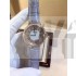 Cartier Ballon Bleu Swiss Quartz Full Diamonds Women watch-Roman Numeral Hour Markers-Leather Bracelet