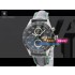 Tag Heuer Carrera Mens Automatic Swiss ETA 7750 Black Leather Bracelet