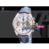Tag Heuer Grand Carrera Mens Automatic Rose Gold White Swiss ETA 7750