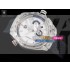 Tag Heuer Grand Carrera Mens Automatic White Swiss ETA 7750 Black Rubber Strap