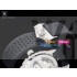 Tag Heuer Grand Carrera Mens Automatic White Swiss ETA 7750 Black Rubber Strap