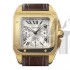  Cartier Santos W20096Y1 Mens Automatic Silver Swiss ETA 2824