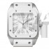 Cartier Santos W20129U2 Ladies Automatic Silver Swiss ETA 2824