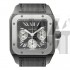 Cartier Santos W2020005 Mens Automatic Black Swiss ETA 2824