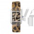 Cartier TANK W5200015 Ladies Quartz Leopard Print Swiss ETA Quartz