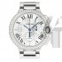 Cartier Ballon Bleu WE902001 Mens Automatic Silver Swiss ETA 2824