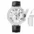 Cartier Ballon Bleu WE902002 Mens Automatic Silver Swiss ETA 2824