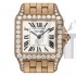 Cartier Santos WF9007Z8 Ladies Quartz Silver Swiss ETA Quartz 