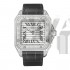 Cartier Santos WM505014 Mens Automatic White Swiss ETA 2824