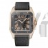 Cartier Santos WM505015 Mens Automatic Black Swiss ETA 2824